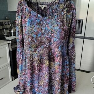 Sunny Leigh Multicolor Floral Blouse